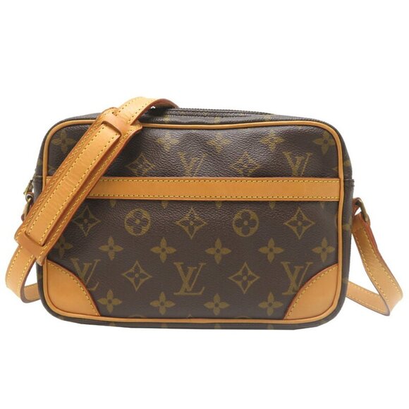 LOUIS VUITTON Brown Monogram Shoulder Bag - Picture 1 of 10